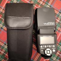 Flash a slitta Yongnuo YN500 E-Ttl