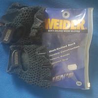 Guanti Weider in cuoio e rete