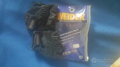 Guanti Weider in cuoio e rete