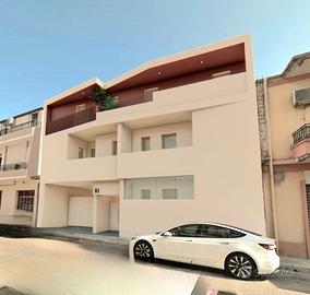 Trivano nuova costruzione con posto auto Quartu SE