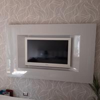 CORNICE LEGNO LACCATO TV