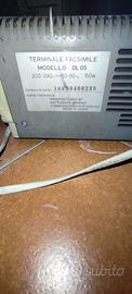 Fax d’epoca Terminale Facsimile Mod. DL 05