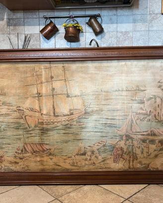 grande Arazzo Jacquard anni '60
