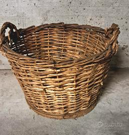 Cesta in vimini Dia.45cm 