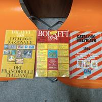3 cataloghi bolaffi francobolli.