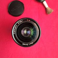 Obiettivo Contax Zeiss 28mm f2 made West Germany