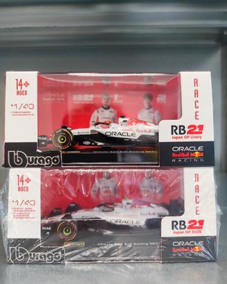 1:43 Red Bull RB21 - #1 Verstappen e #22 Tsunoda