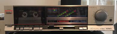 aiwa  f250 lettore  registratore a cassette