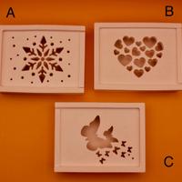 Scatolina polvere di ceramica  - Bomboniera ecc.