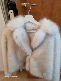 pelliccia shein bianca 