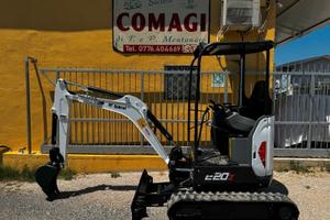 MINIESCAVATORE BOBCAT E20Z CARRO VARIABILE 2020