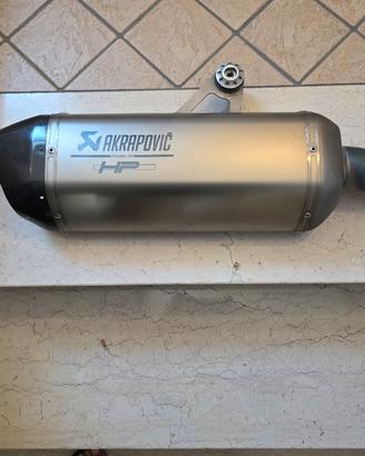 silenziatore akrapovic  per bmw r1200/1250 gs 