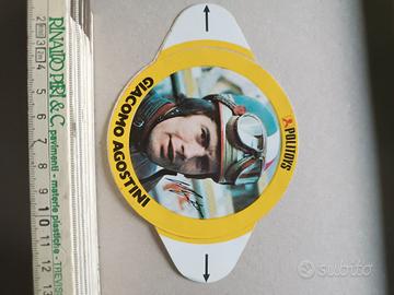 adesivo vintage Giacomo Agostini 