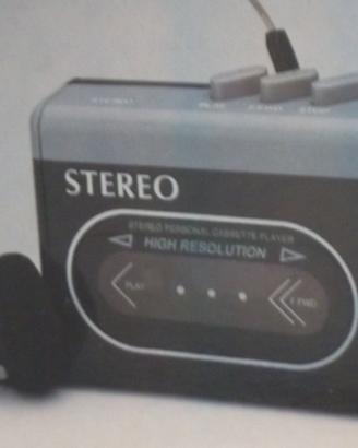 Stereo cassette player