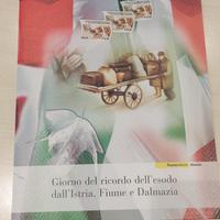 Folder Poste Italiane - Giorno del Ricordo Esodo 