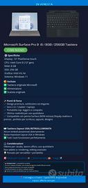 Microsoft SURFACE PRO 9, 13" Intel Core i5 8/256