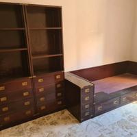 Cameretta stile marino in legno di noce