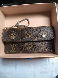 portachiavi e porta spiccioli Vuitton originale