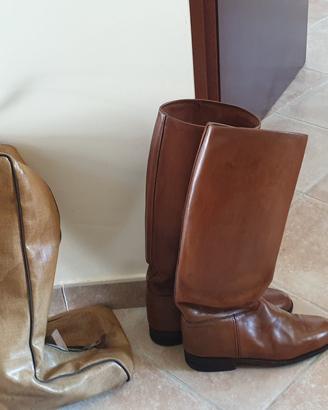 stivali cavallo pelle