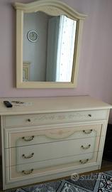 Letto +Rete +Comò +Specchio 