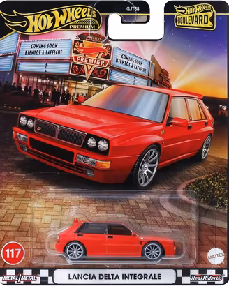 HOT WHEELS PREMIUM LANCIA DELTA INTEGRALE 1/64