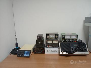 baracchini e materiali da radioamatore