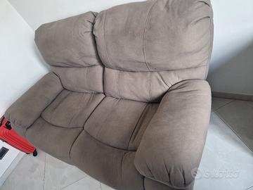 divano reclinabile due posti ultra soft