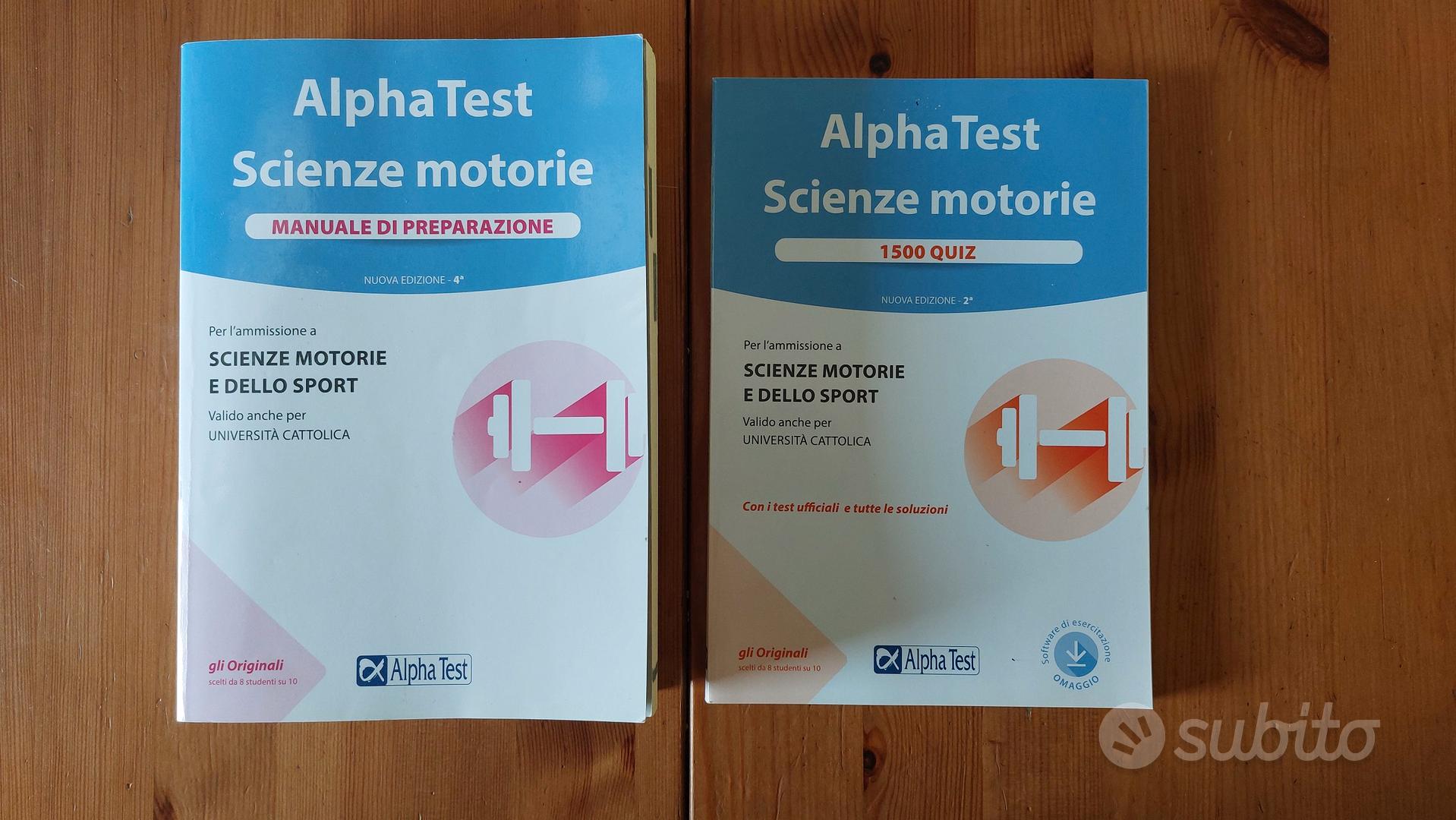 Alpha Test Scienze Motorie - Libri e Riviste In vendita a Padova