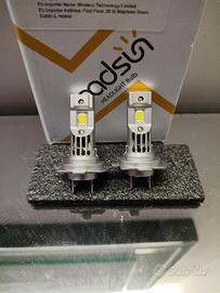 2 × Lampadine Led H7 