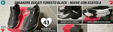 Sneakers Ducati Foresto Nere – Nuove con Scatola