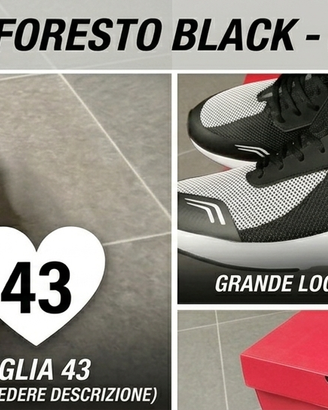 Sneakers Ducati Foresto Nere – Nuove con Scatola