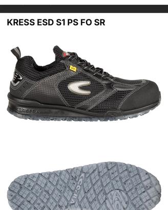 Scarpe antinfortunistiche nuove n.43