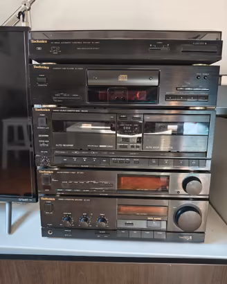 Impianto stereo vintage Technics