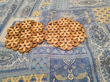 sottopentole in legno 