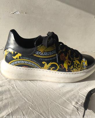 Scarpe in vera pelle Alviero Rodriguez n.40