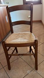 Sedie in paglia
