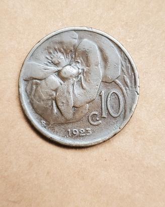 REGNO D’ITALIA  - 10 CENTESIMI 1923