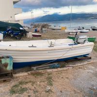 Lancia navalplastica 5mt senza motore