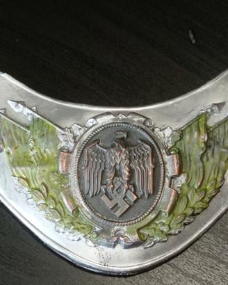 Gorgiera militare nazista Wehrmacht Germania 3reic