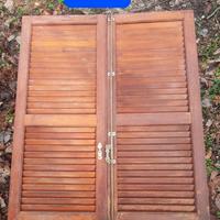 finestre all'inglese + persiane 