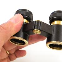 Binocolo russo da teatro 2,5 x 24 con custodia