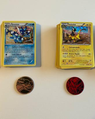 Lotto 2 Mazzi Pokémon: Greninja + Helioli