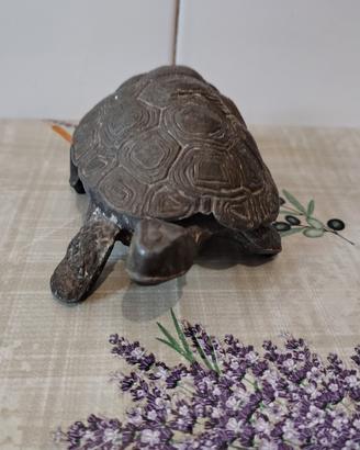 tartaruga in bronzo 