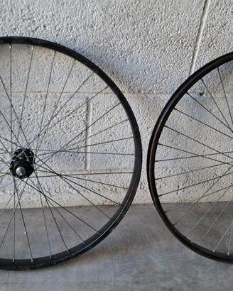 2 cerchi bici neri da 26” robusti per MTB