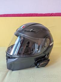 Casco AGV Compact ST + Interfono Midland BTX1 PRO