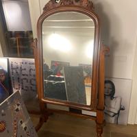 Specchio psiche ballerina antico