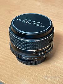 Obiettivo Asahi Pentax 50mm f1.4 smc Takumar