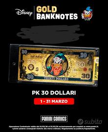 banconota paperinik 30 dollari