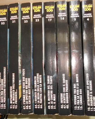 8 Fumetti "grande ristampa" Dylan Dog