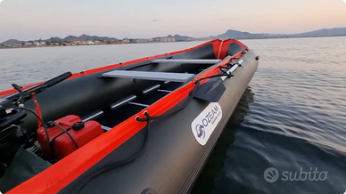 Gommone Ozeam 5 M compreso fuoriborso 9,8 cv 4 T